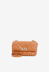Rockstud Spike Quilted Leather Crossbody Bag