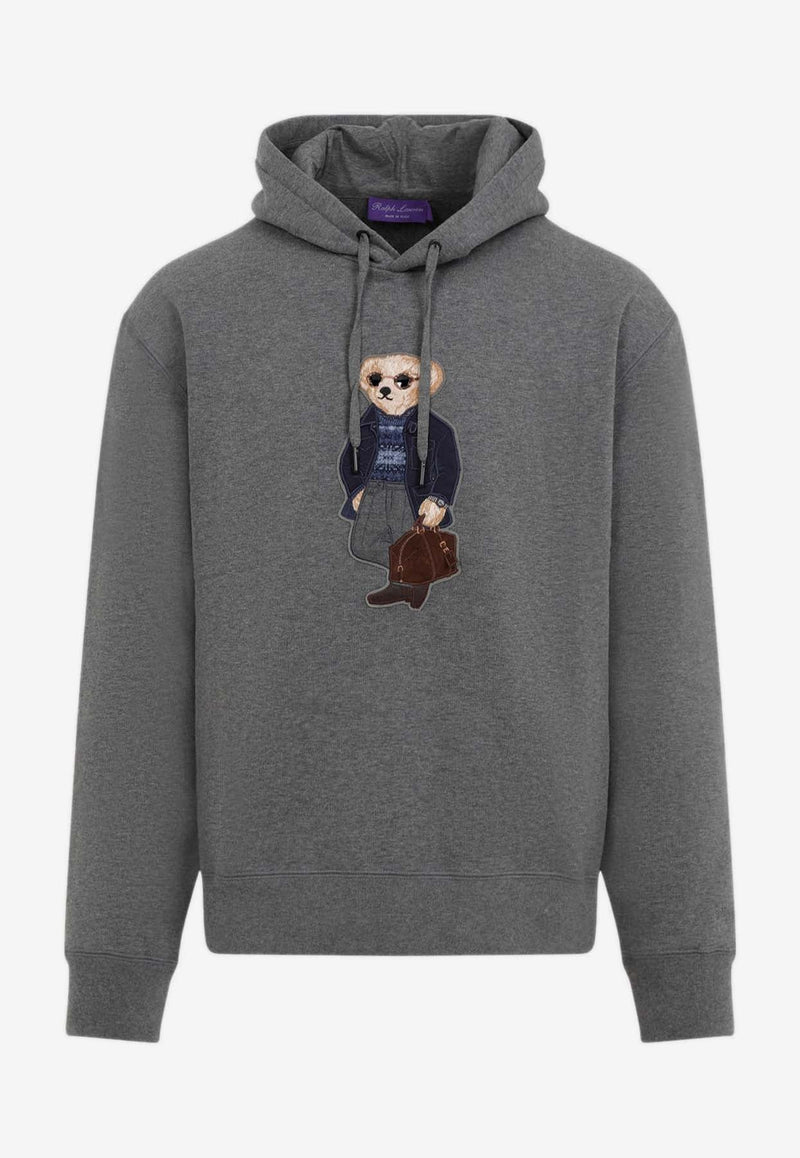 Polo Bear Appliqué Hoodie