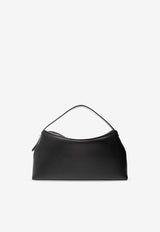 T-Lock Leather Top Handle Bag