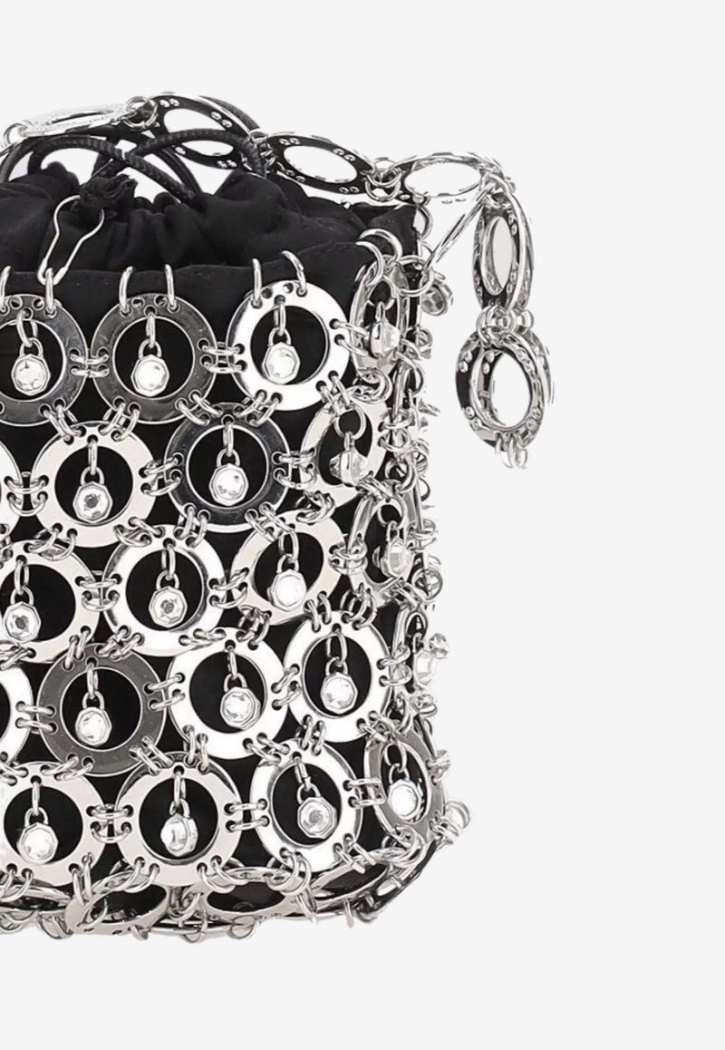 Sphere Embellished Bucket Bag