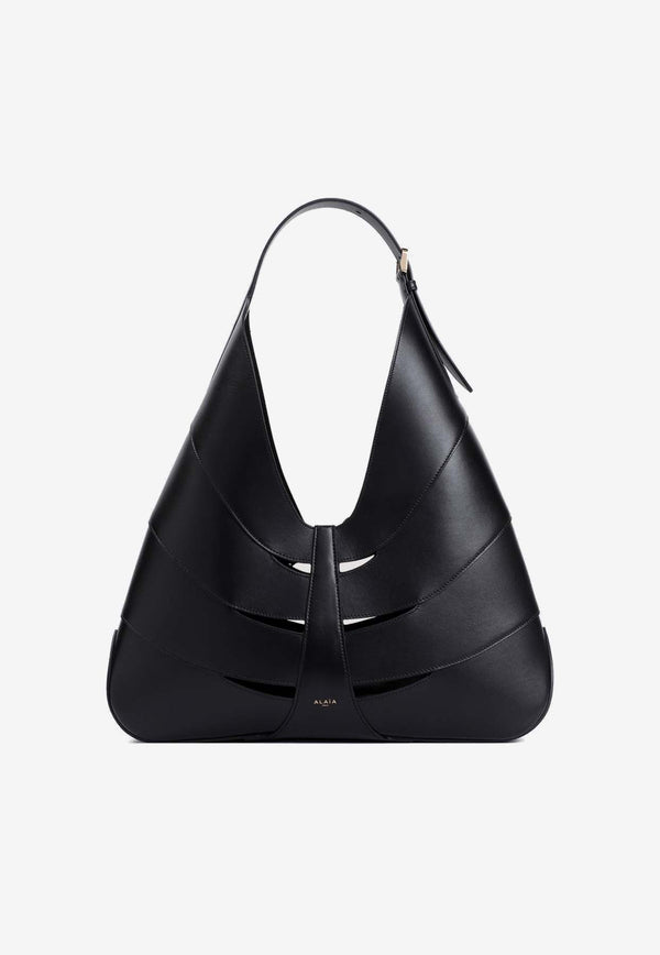 Delta Hobo Bag in Leather