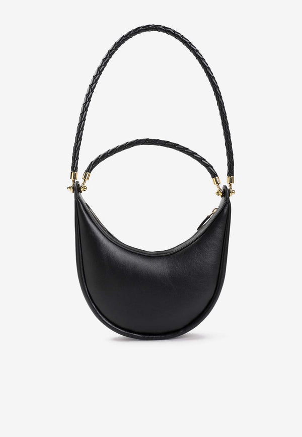 Hula Hoop Leather Shoulder Bag