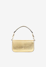 Small Locò Shoulder Bag in Embossed Leather