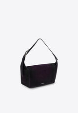 7/7 Suede Shoulder Bag