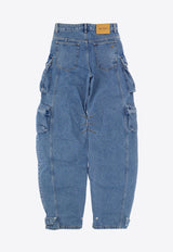 Fern Straight-Leg Cargo Jeans