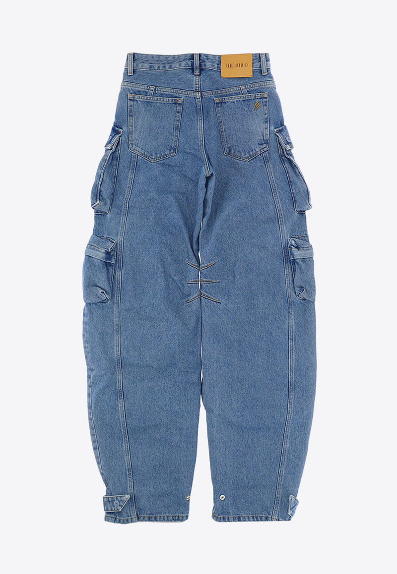 Fern Straight-Leg Cargo Jeans