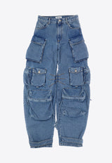 Fern Straight-Leg Cargo Jeans