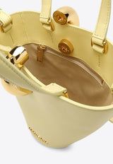 The Small Bambola Leather Bucket Bag