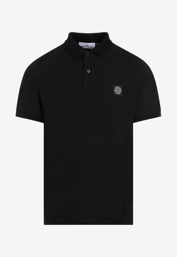 Logo Embroidered Polo T-shirt