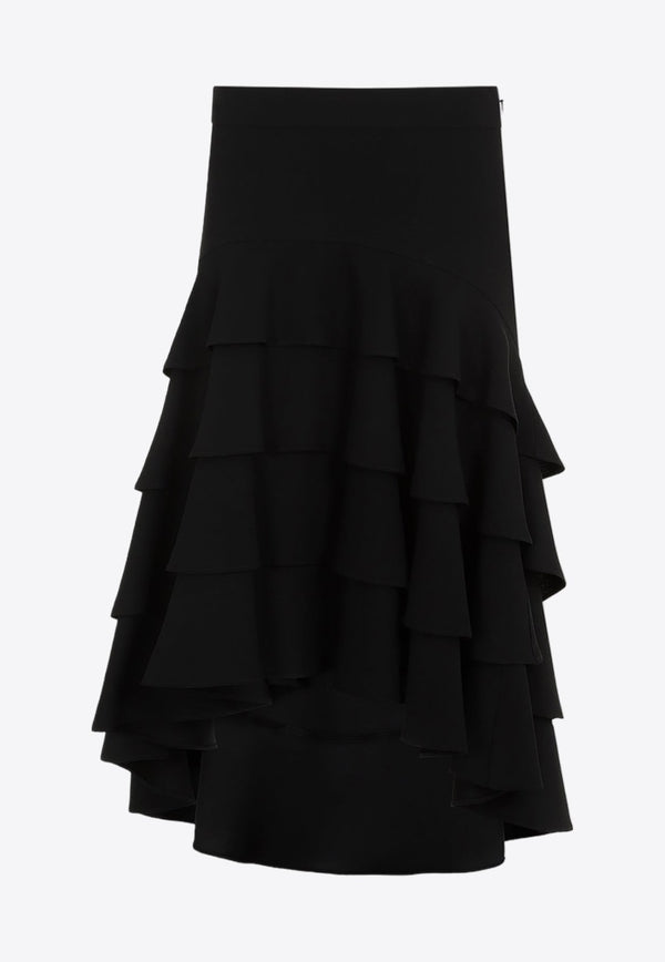 Midi Ruffle Skirt