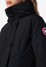 Rossclair Logo Patch Zipped Parka