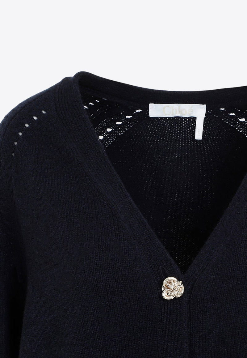 Cashmere and Wool Cardigan