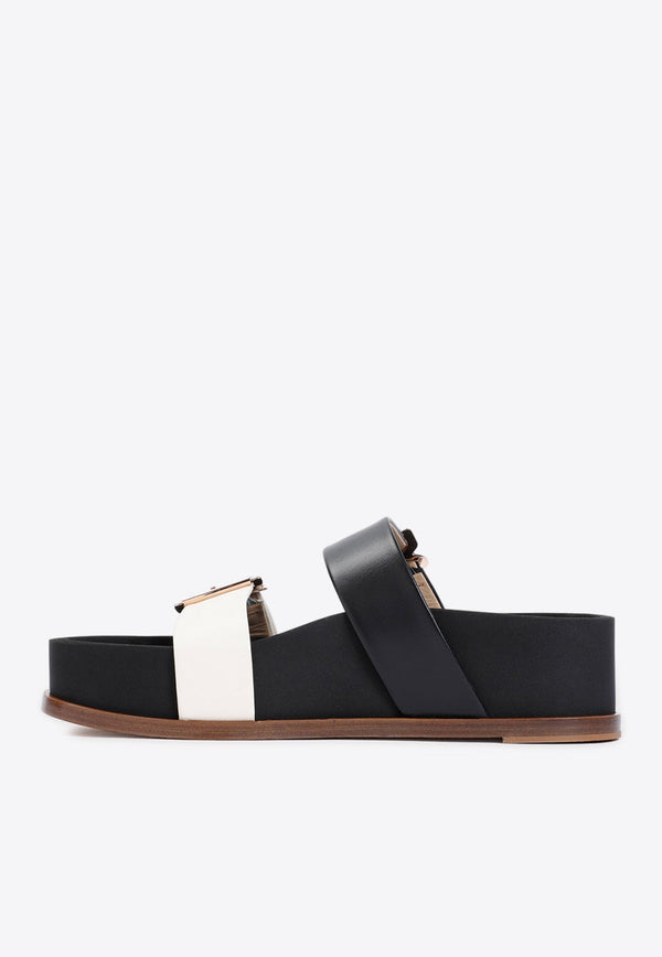 Wren Buckled Leather Sandals