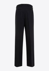 Pinstriped Virgin Wool Pants