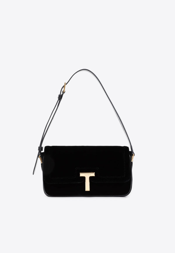 Wallis Velvet Shoulder Bag