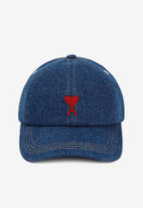 Logo-Embroidered Denim Baseball Cap