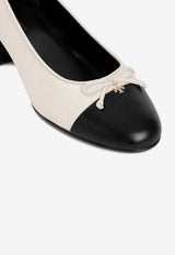 Cap-Toe 45 Leather Pumps