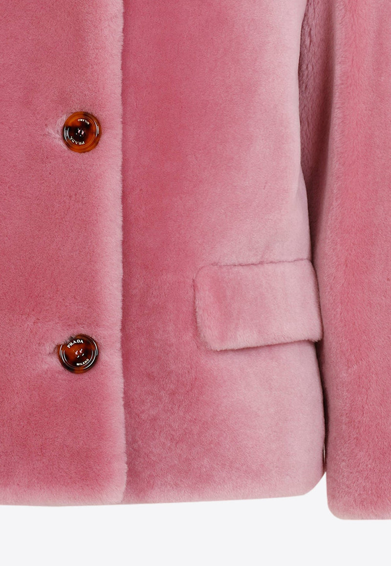 Single-Breasted Fur Coat