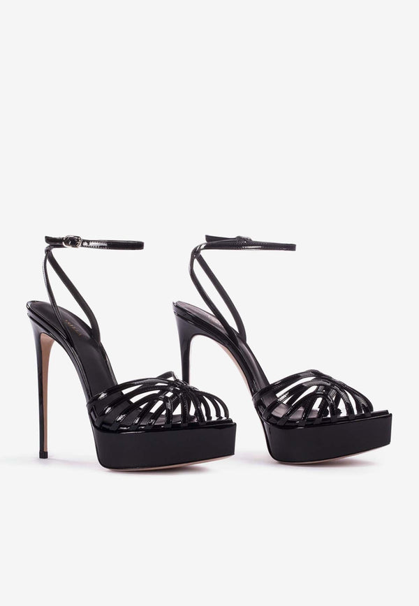 Embrace 140 Patent Leather Platform Sandals