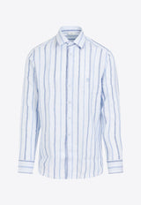 Striped Long-Sleeved Shirt