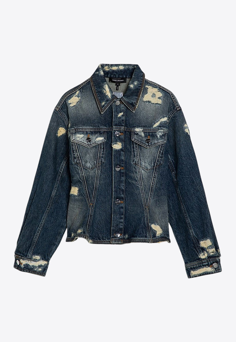 Distressed Denim Jacket