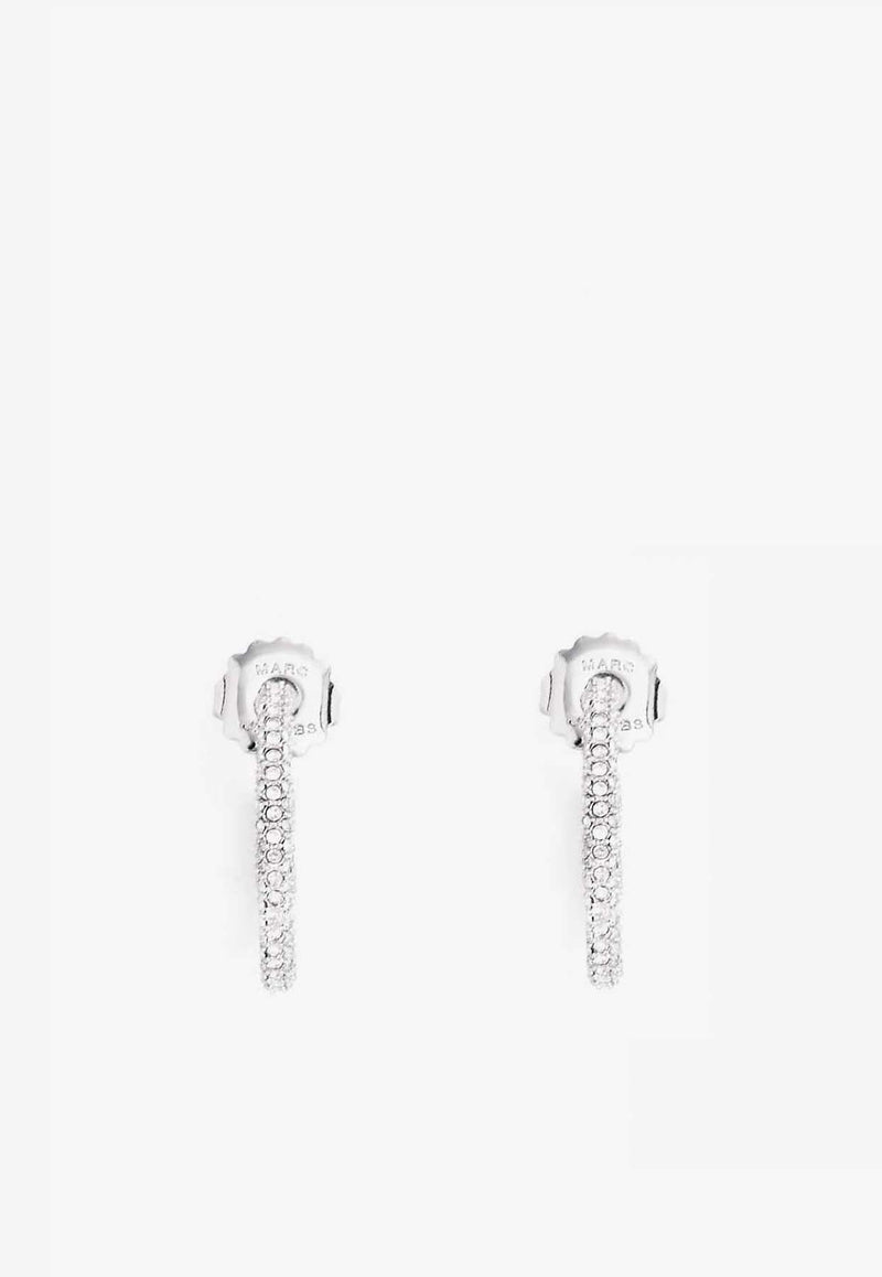 Small J Marc Crystal-Embellished Earrings