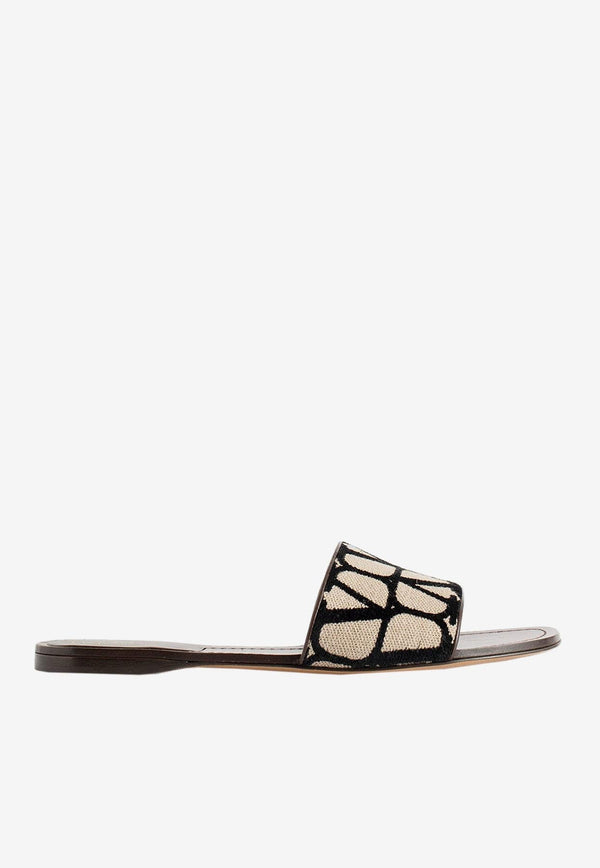 VLogo Flat Sandals