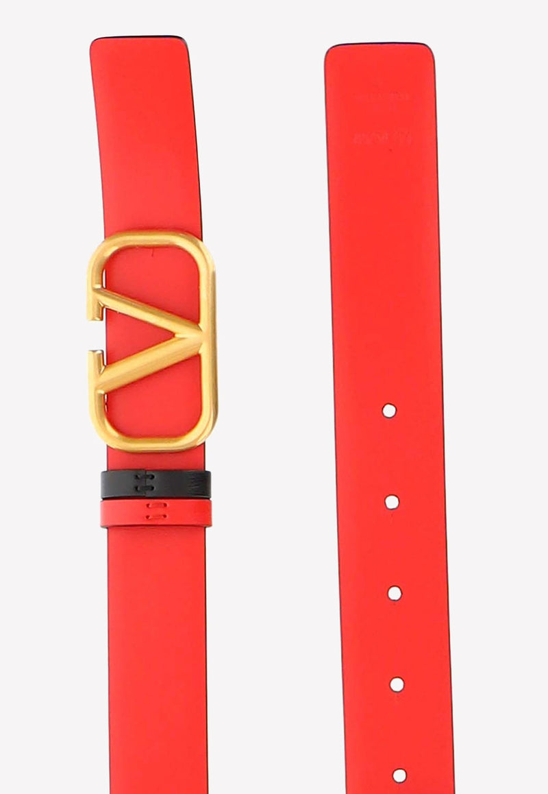 Vlogo Reversible Leather Belt