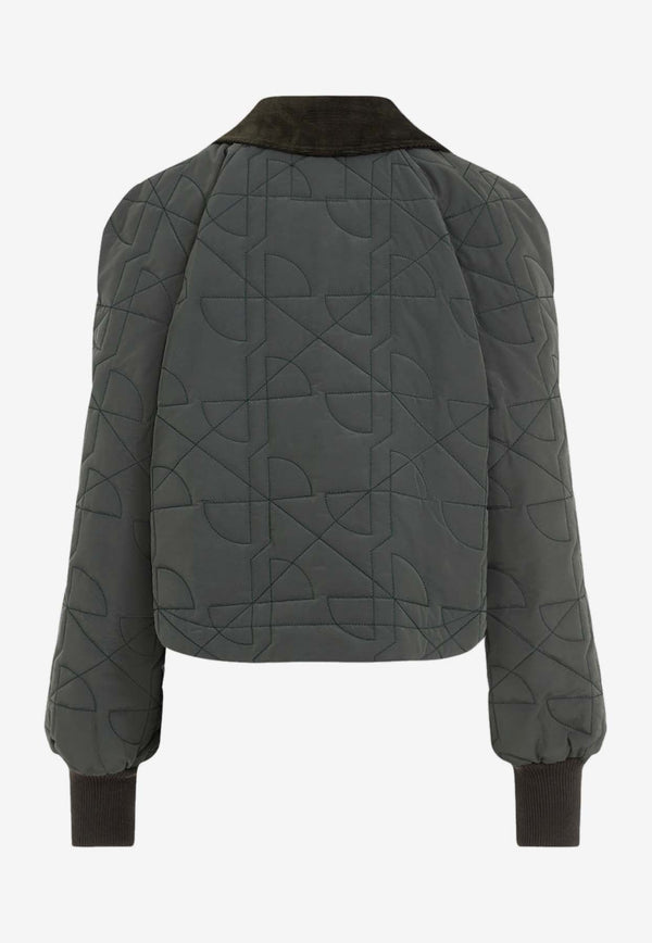 Cropped Quilted Jacket