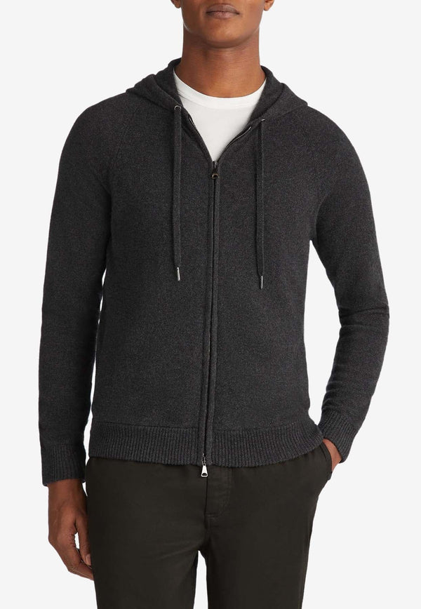 Finley Cashmere Zip-Up Hoodie