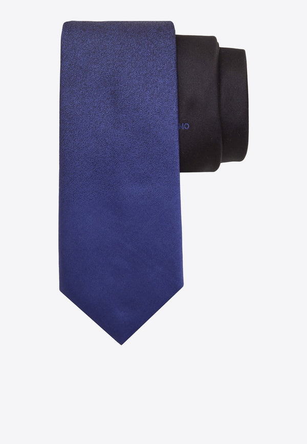 Gradient-Effect Silk Tie