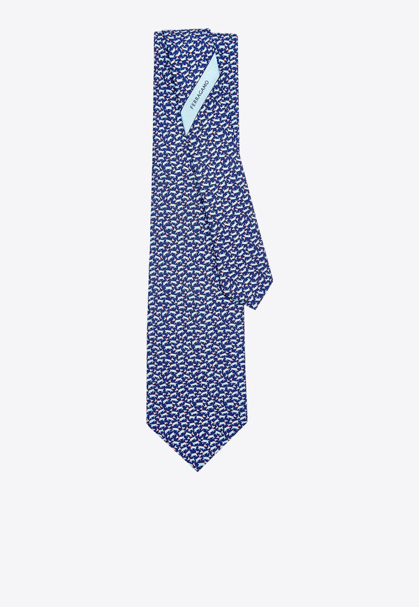 Tobia Print Silk Tie