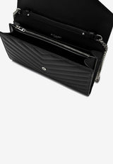 Classic Cassandre Grained Leather Chain Clutch