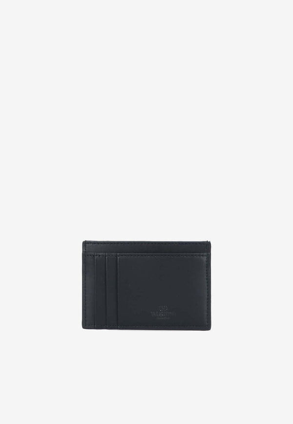 VLTN Print Leather Cardholder