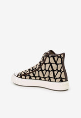 Totaloop Toile Iconographe High-Top Sneakers