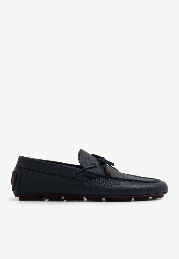 VLogo Leather Loafer