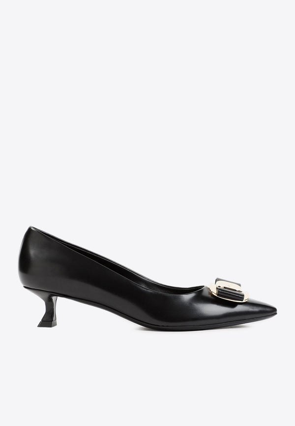 Zelma 40 Leather Pumps