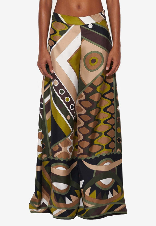 Vivara Print Wide-Leg Pants