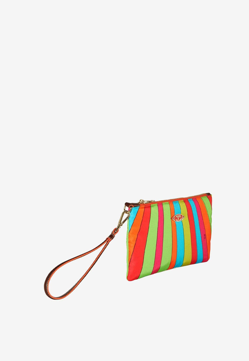 Yummy Iride Print Clutch