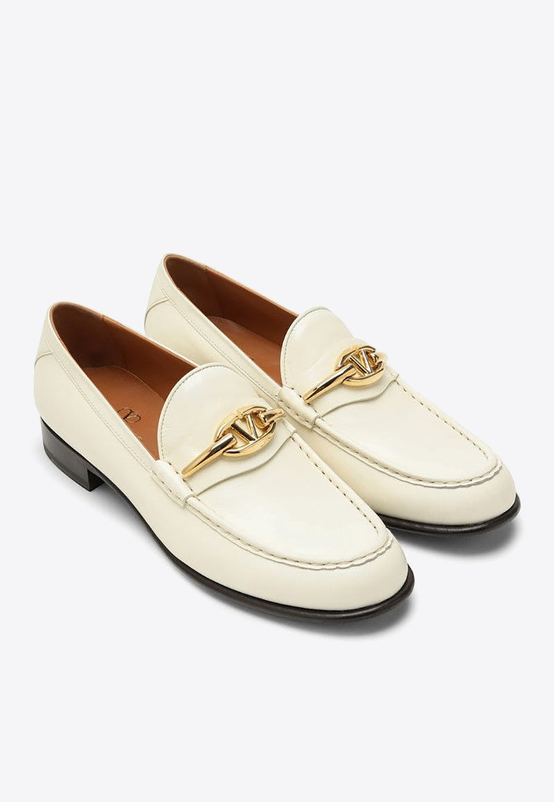 VLogo Signature Calfskin Loafers