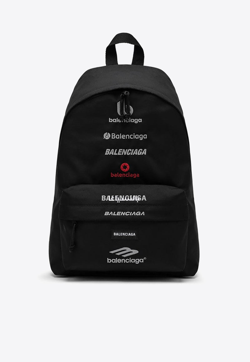 Explorer Logo-Printed Backpack