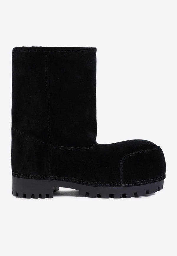 Alaska Fur Low Boots