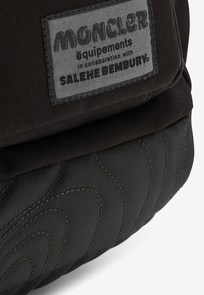 X Salehe Bembury Logo-Patch Backpack