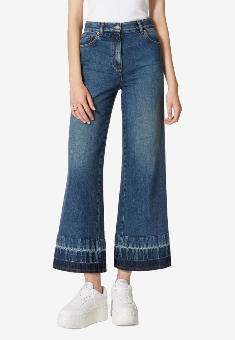 High-Rise Wide-Leg Jeans