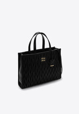 Quilted Nappa Leather Tote Bag