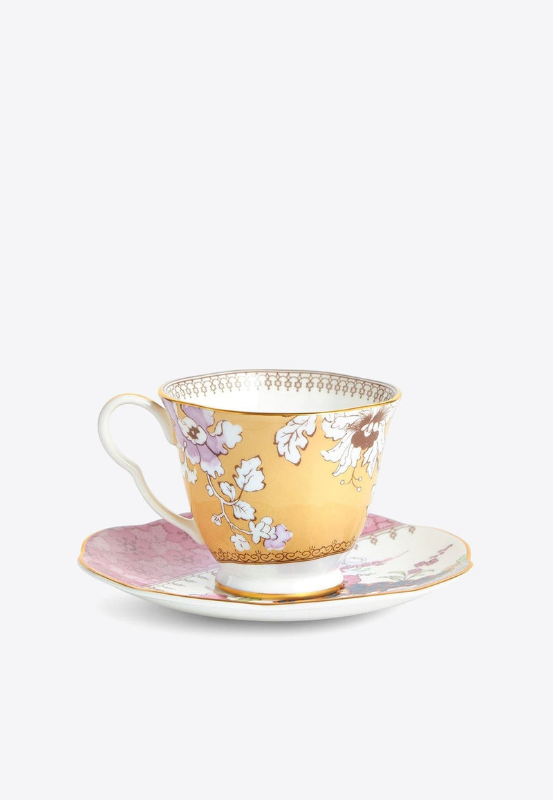 Butterfly Bloom Tea Cup and Saucer