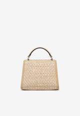 Mini VSLING Embroidered Top Handle Bag