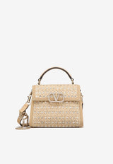 Mini VSLING Embroidered Top Handle Bag