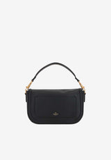 Alltime Grained Leather Top Handle Bag