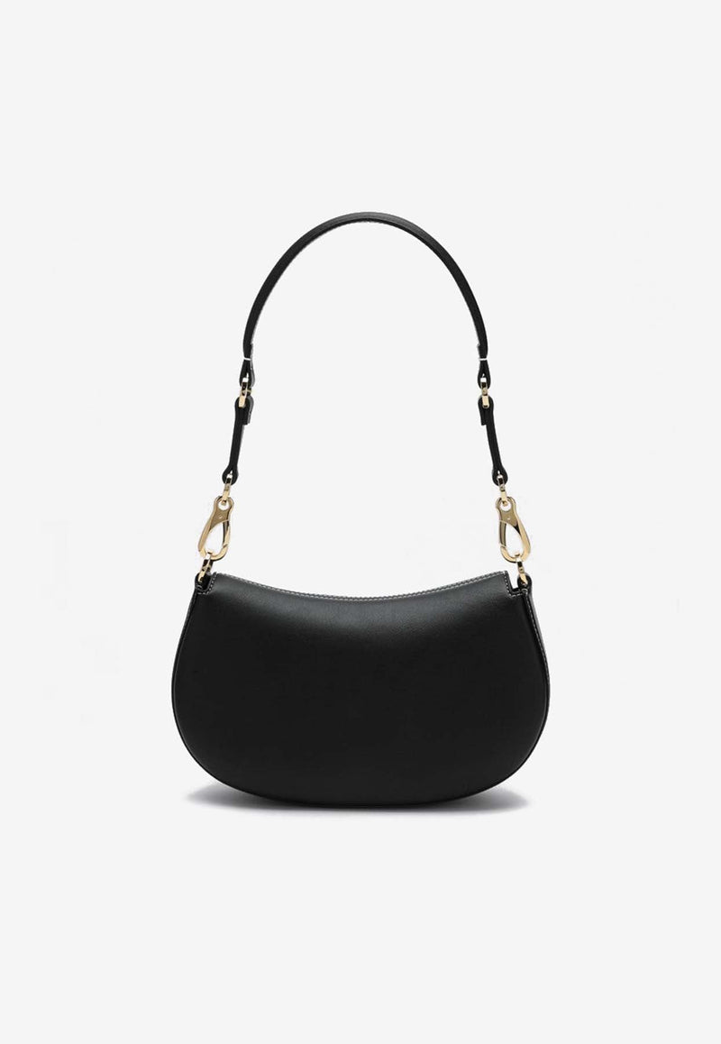 Small Ohval Shoulder Bag in Calf Leather